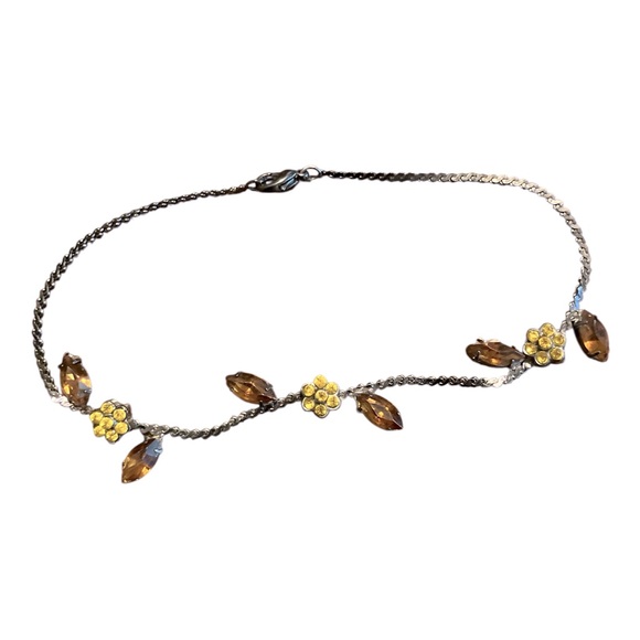 Fall Vine Floral Anklet - Picture 1 of 4